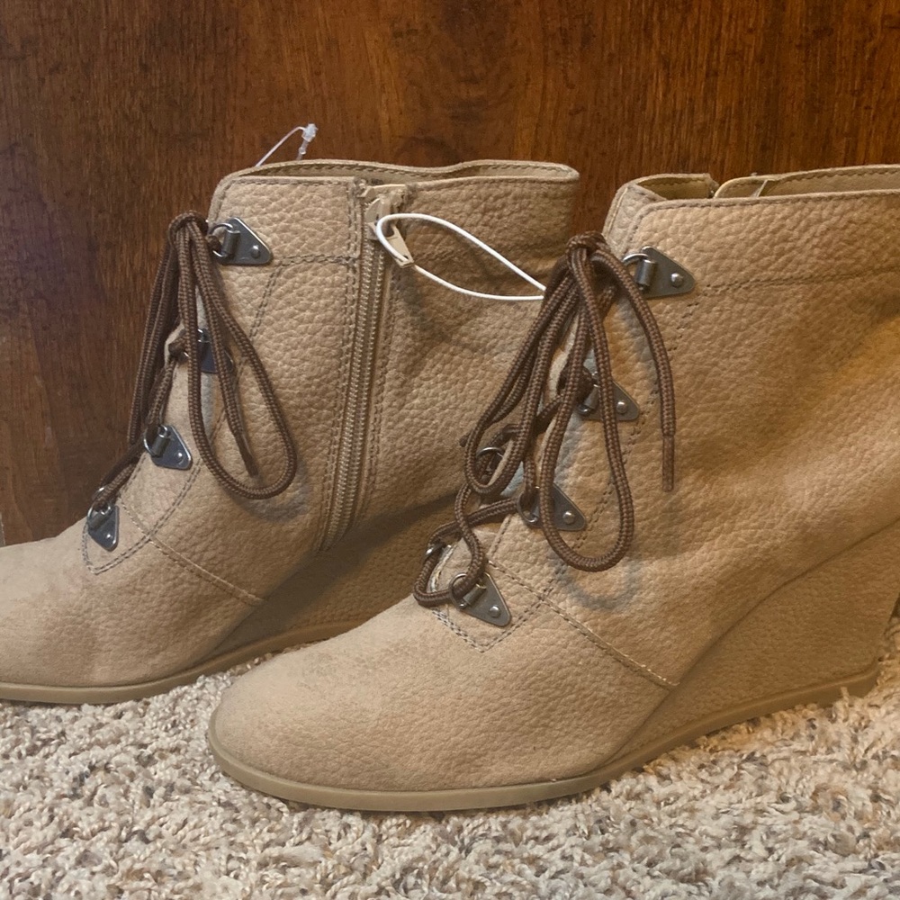 Unlisted Lace-up Booties